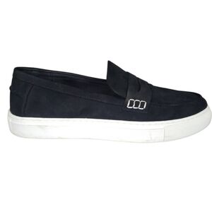 Urban Sport By J/Slides Suede Fashion Sneaker Women Black Size 10M.